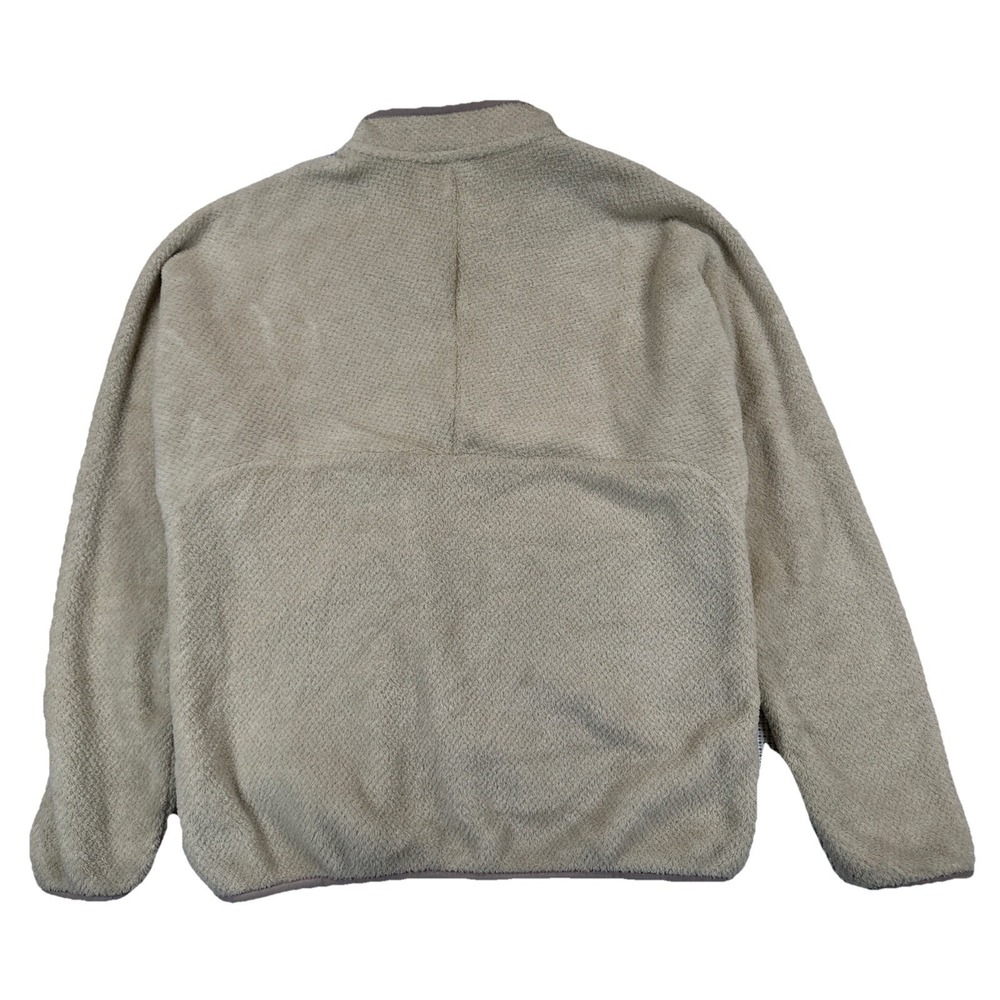 Patagonia Women's Medium Re-Tool Half Zip Pullover Fleece Jacket Natural X-Dye - Picture 2 of 7